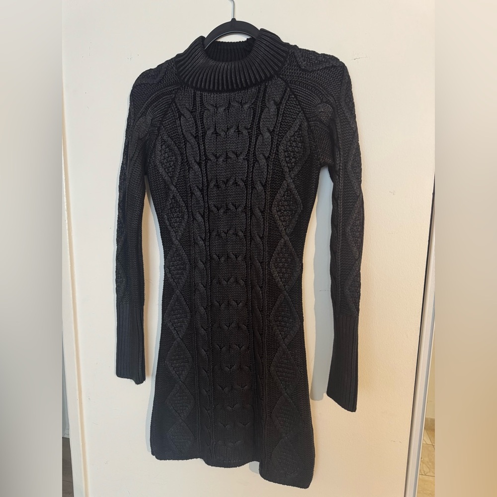 Sweater mini dress